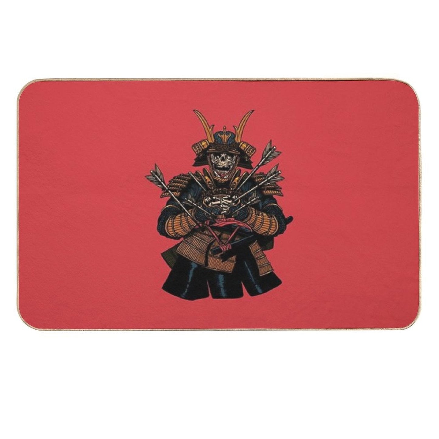 Dead Samurai  Easy To Clean Bath Mat