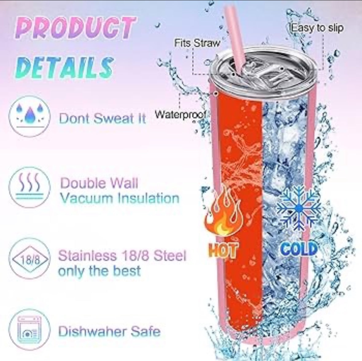 Area 51 20oz Skinny Tumbler