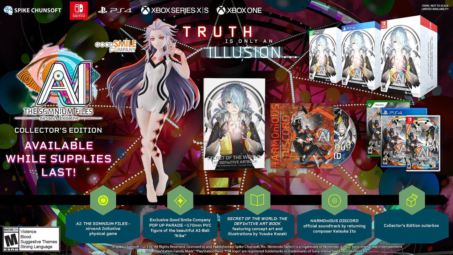 AI: The Somnium Files - Nirvana Initiative Collector's Edition (Playstation 4) - Game Only