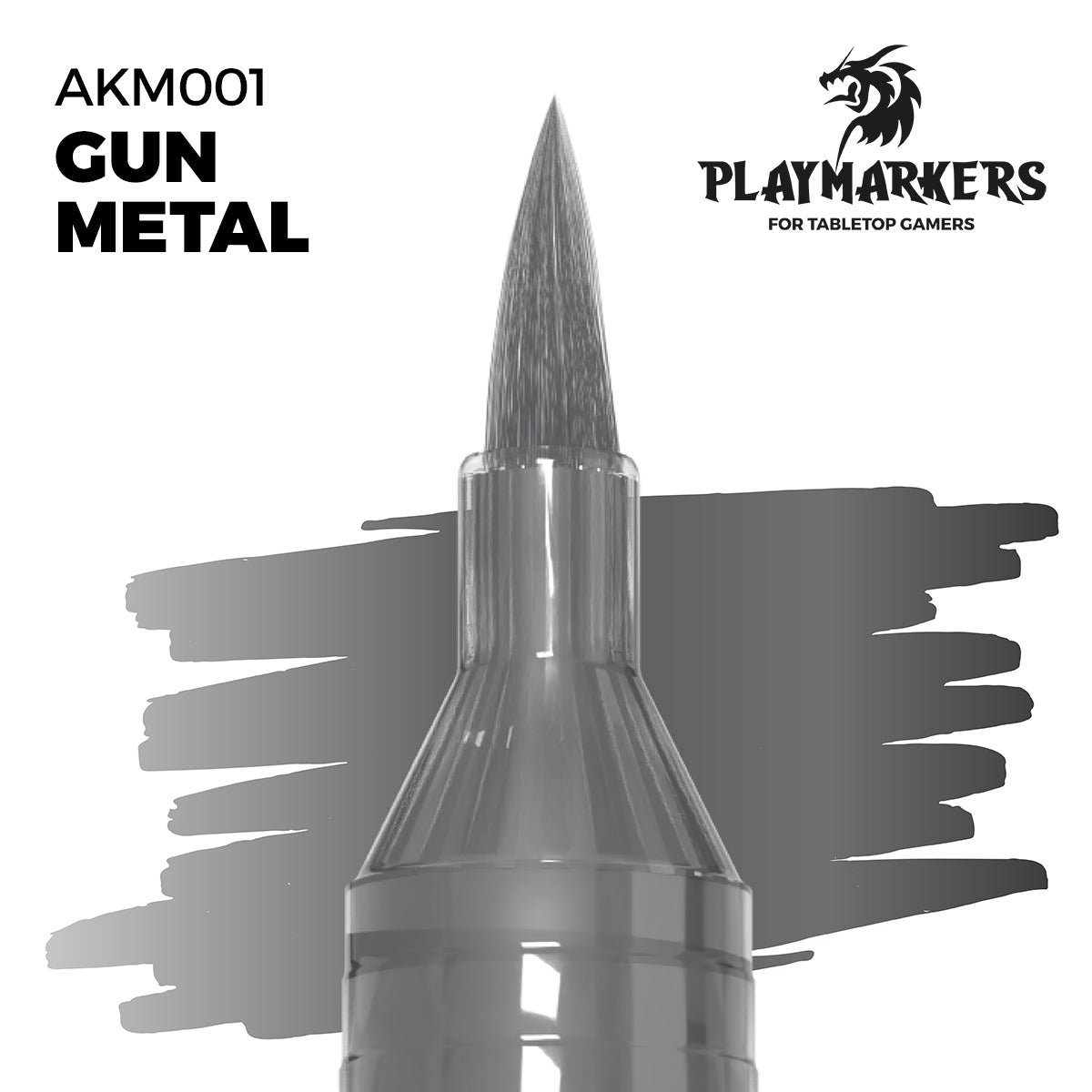 AK Interactive Markers: Playmarkers - Gun Metal