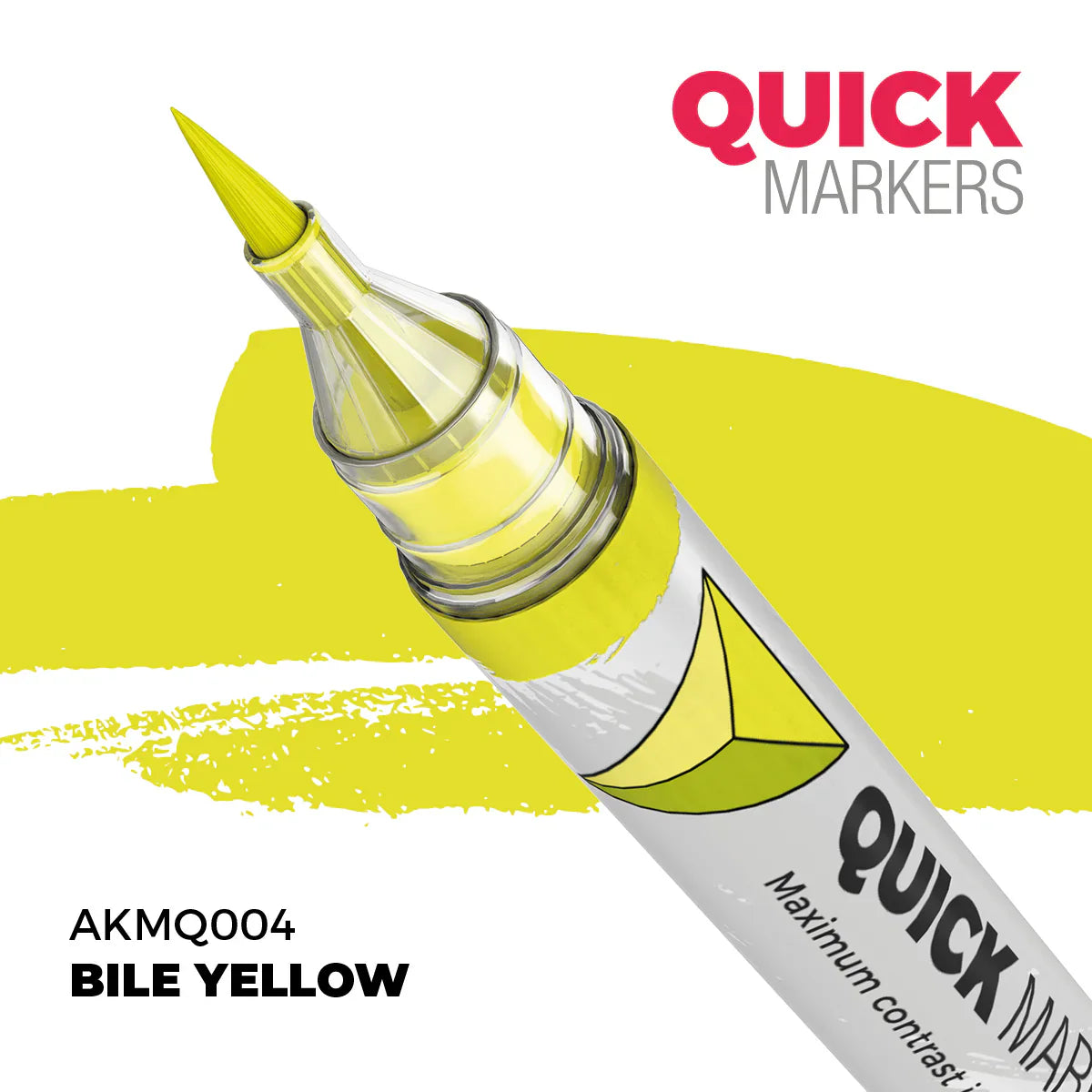 AK Interactive Markers: Quick Markers - Bile Yellow