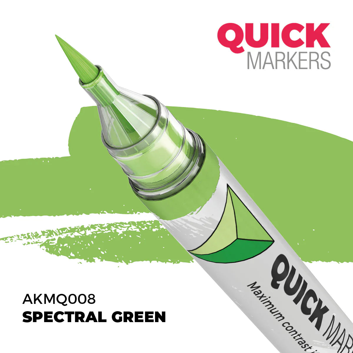AK Interactive Markers: Quick Markers - Spectral Green
