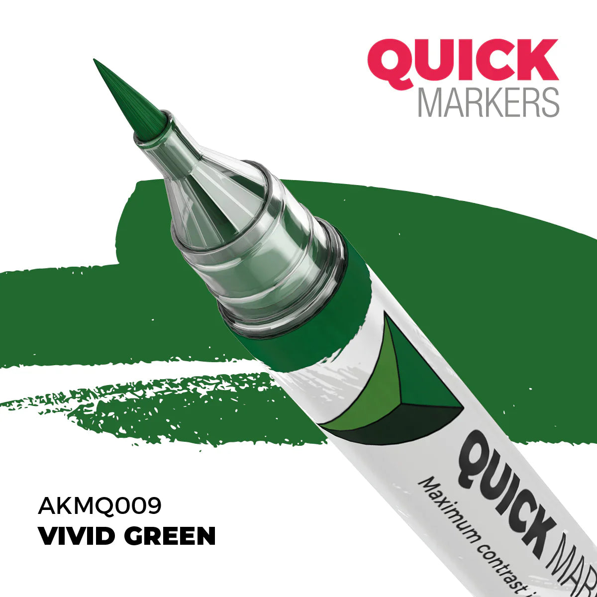 AK Interactive Markers: Quick Markers - Vivid Green