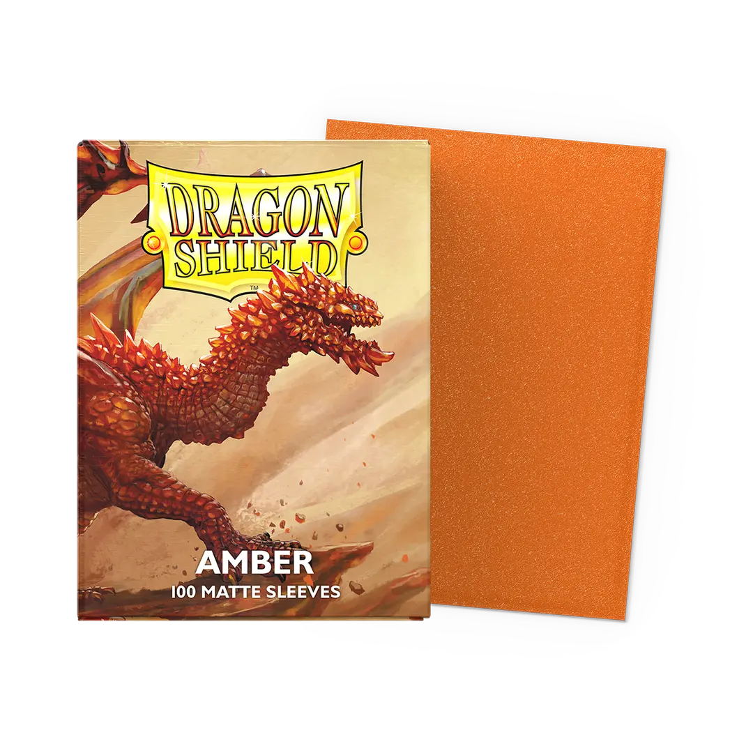 Amber - Matte Sleeves - Standard Size