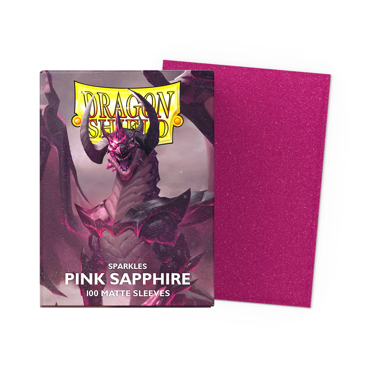 Dragon Shield: Pink Sapphire - Matte Sleeves