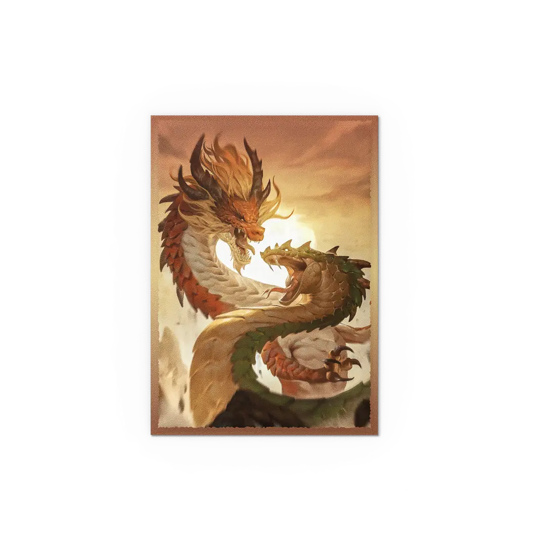 Wood Snake 2025 - Matte Dual Art Sleeves - Japanese Size