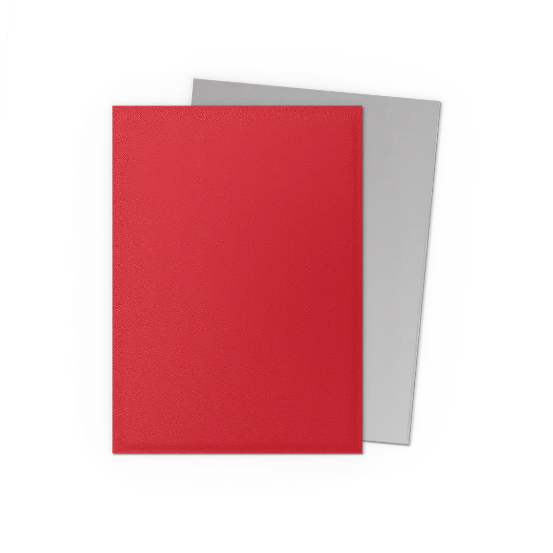 Dragon Shield: Crimson & Silver - Matte Dual Sleeves