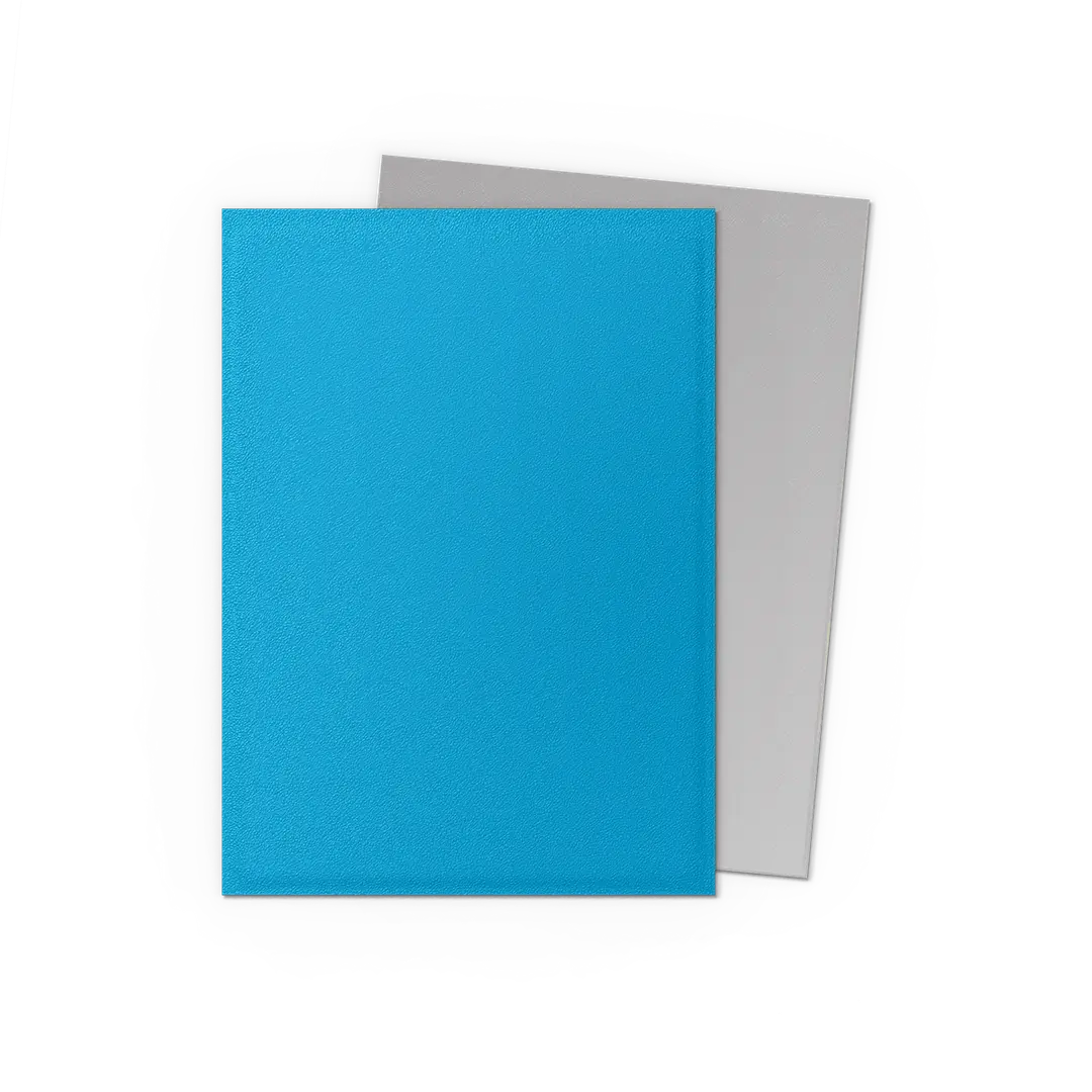 Dragon Shield: Sky Blue & Silver - Matte Dual Sleeves