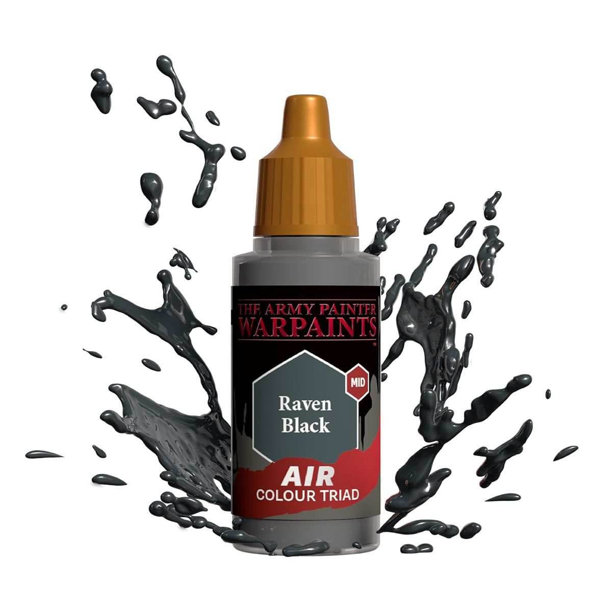 Army Painter Warpaints Air: Raven Black 18ml - 