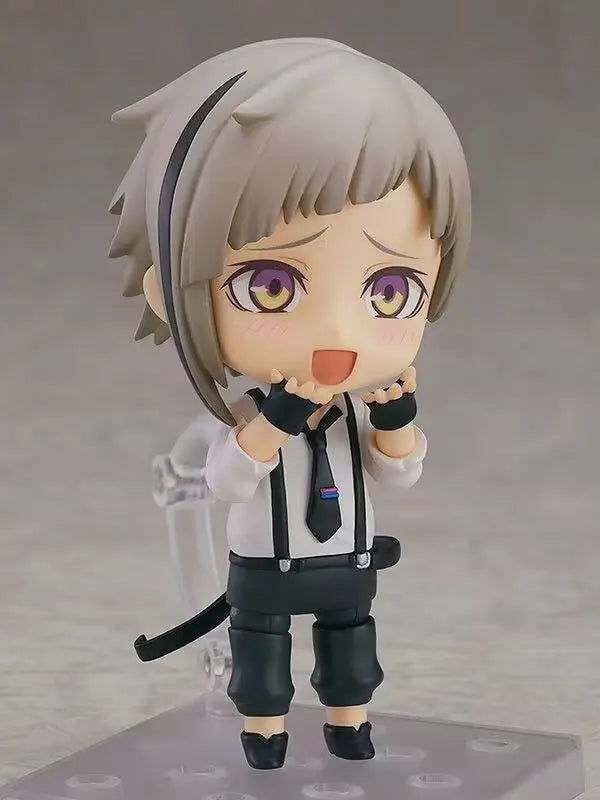 Action Figures Bungo Stray Dogs, Nakajima Atsushi, Dazai Osamu, Kawaii Chibi Cute Anime Figurines Collector 10 cm