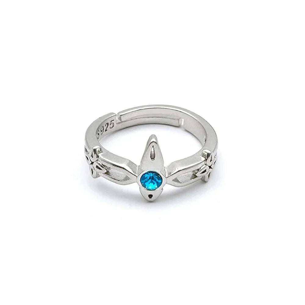 Anime Bleach Cosplay Ring Kurosaki Ichigo Metal Adjustable Unisex Rings Jewelry Accessories