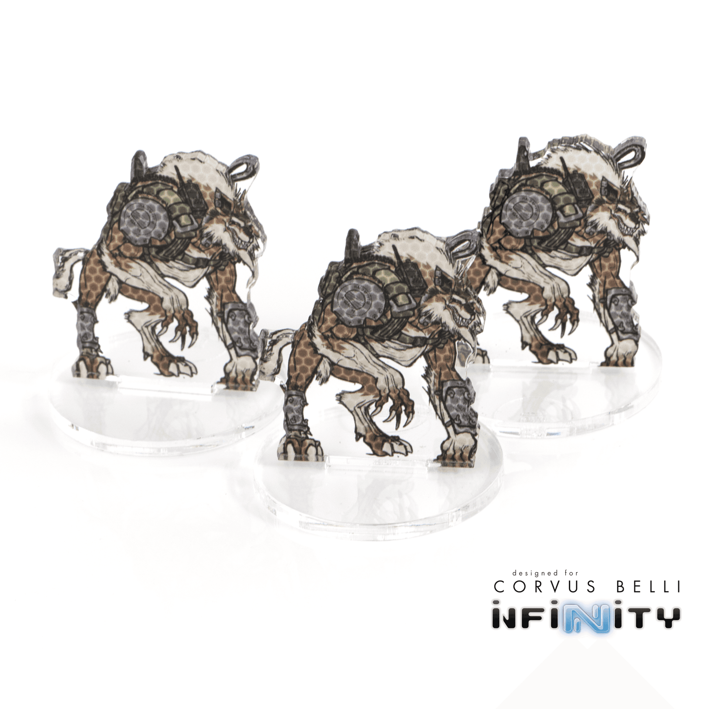 Infinity 3D Markers - Antipodes (3x 40mm Camo -3)