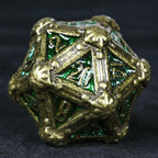 DND Dice - Skull Series Metal Dice Set