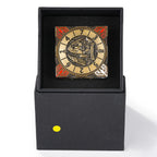 Cool Table Game Dice Spinner: 7-in-1 Metal Solid Cube Six-Sided Circular Spinning Roulette Dice
