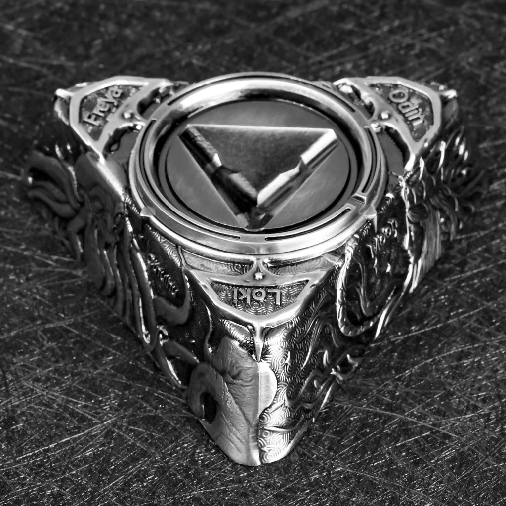 Kickstarter Dice -  7-in-1  Unique  Metal D6 Spinning Dice 2.0