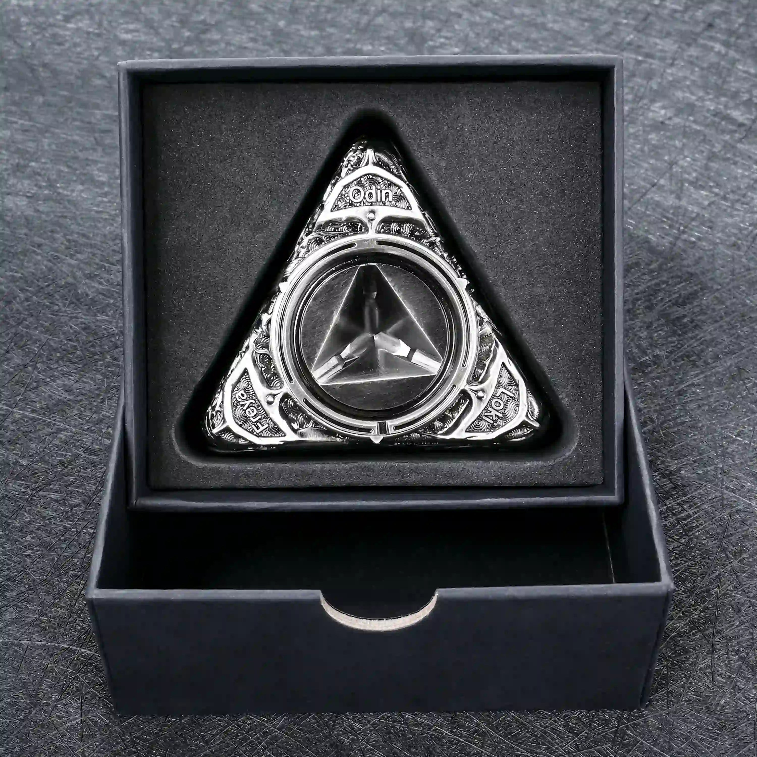 Kickstarter Dice -  7-in-1  Unique  Metal D6 Spinning Dice 2.0