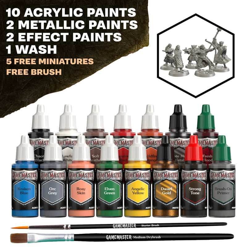 Army Painter Gamemaster: Adventure Starter Role-playing Paint Set - 