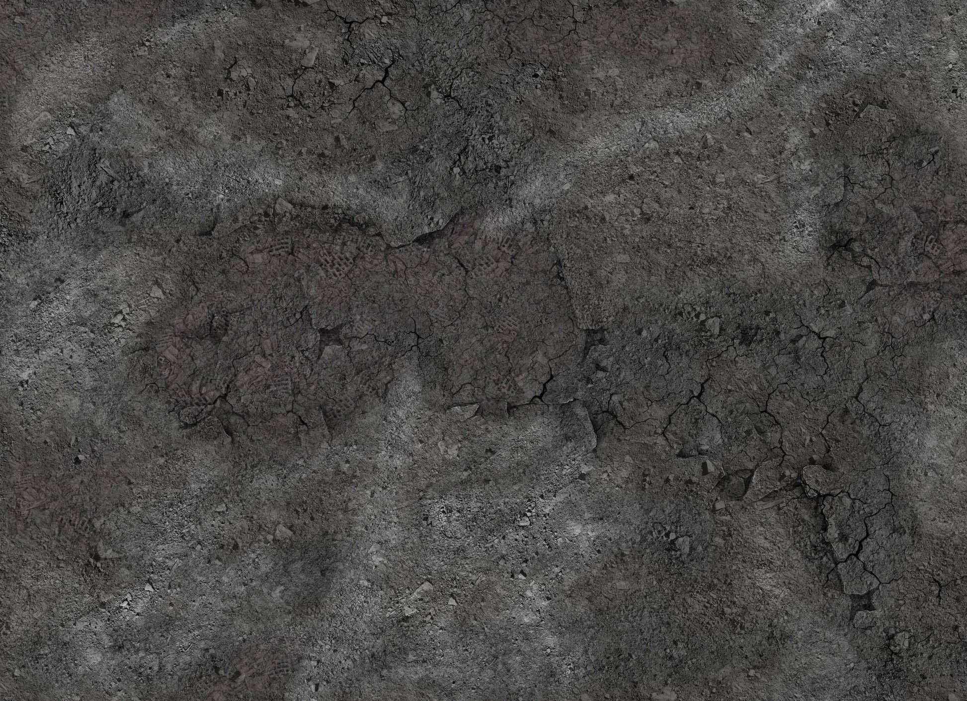 Ashen Wastelands - Neoprene Battle Mat - Warhammer, AoS, 40K, Kill Team, MCP, Shatterpoint, Legion, Deadzone, More - 22x30