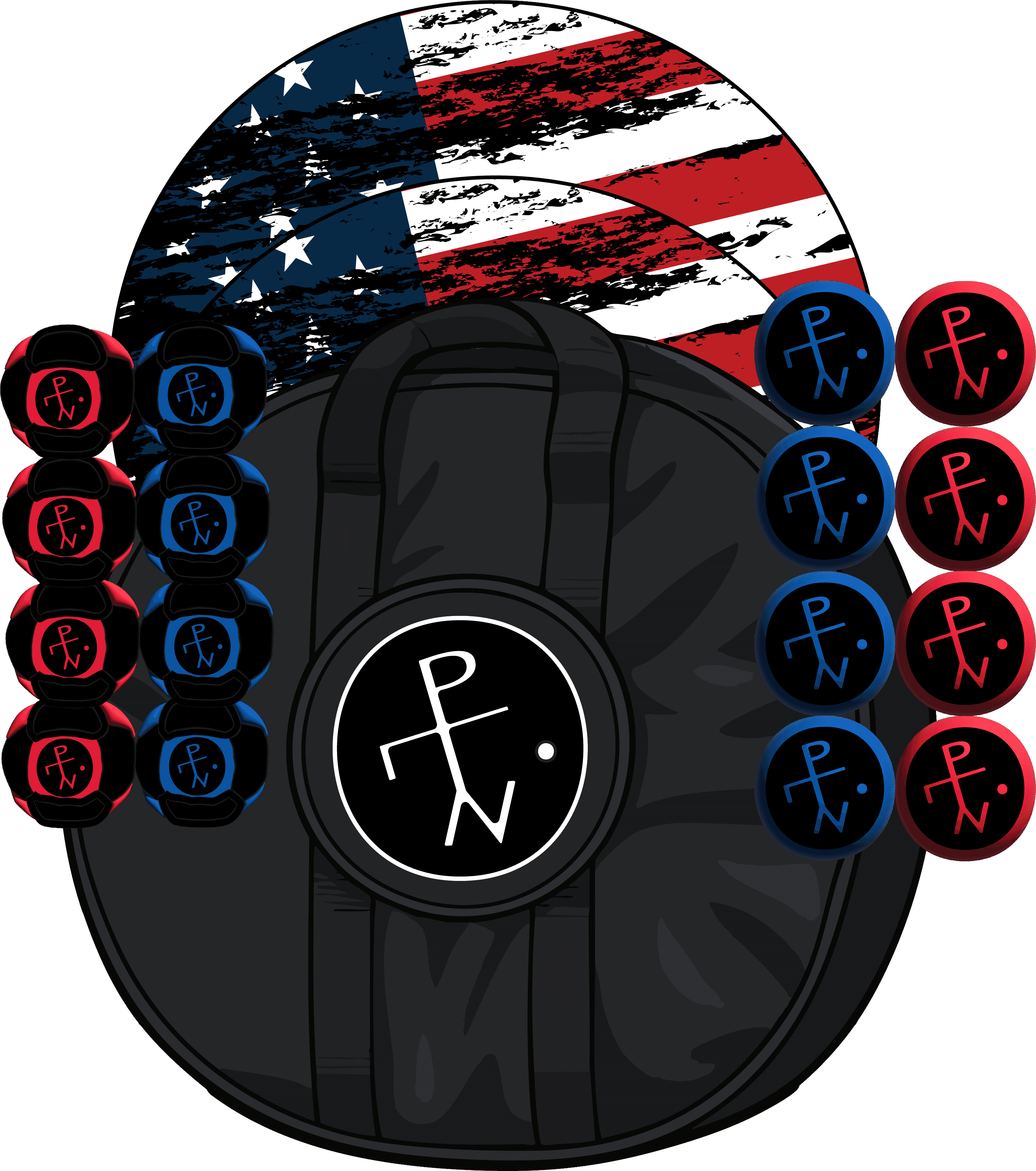 🇺🇸 Tattered Valor Edition - Tattered Valor Edition / Both Styles / Standard Carry Case