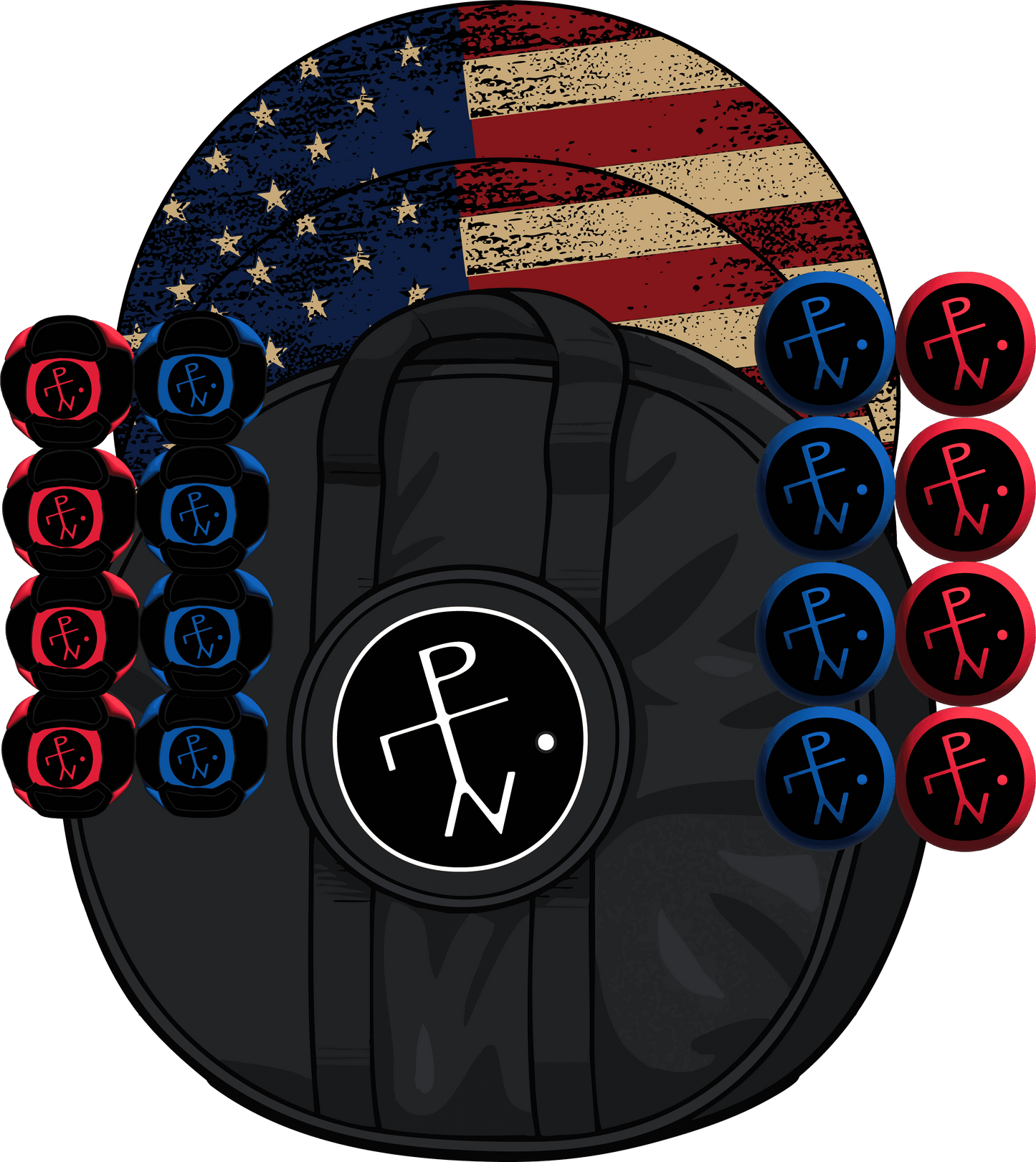 🇺🇸 Old Glory Edition - Old Glory Edition Edition / Both Styles / Standard Carry Case