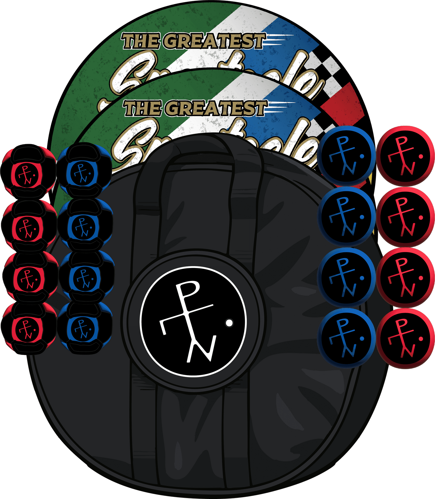 🏁 WingStripe Edition - WingStripe Edition / Both Styles / Standard Carry Case