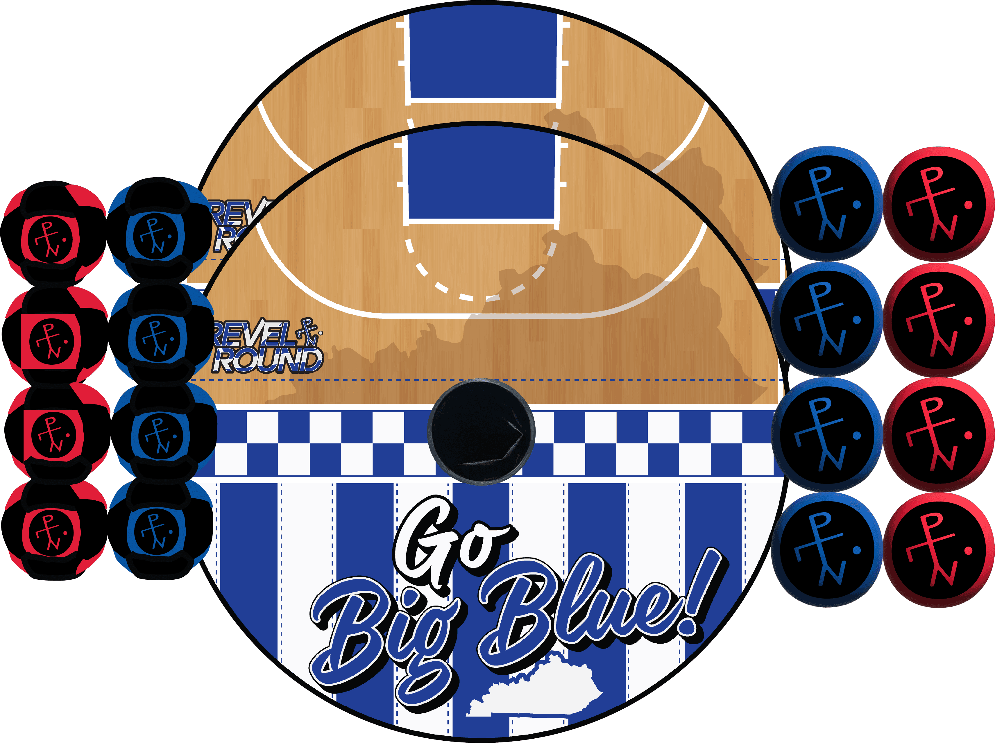 🐾 Go Big Blue Edition - Go Big Blue Edition / Both Styles / No Carry Case