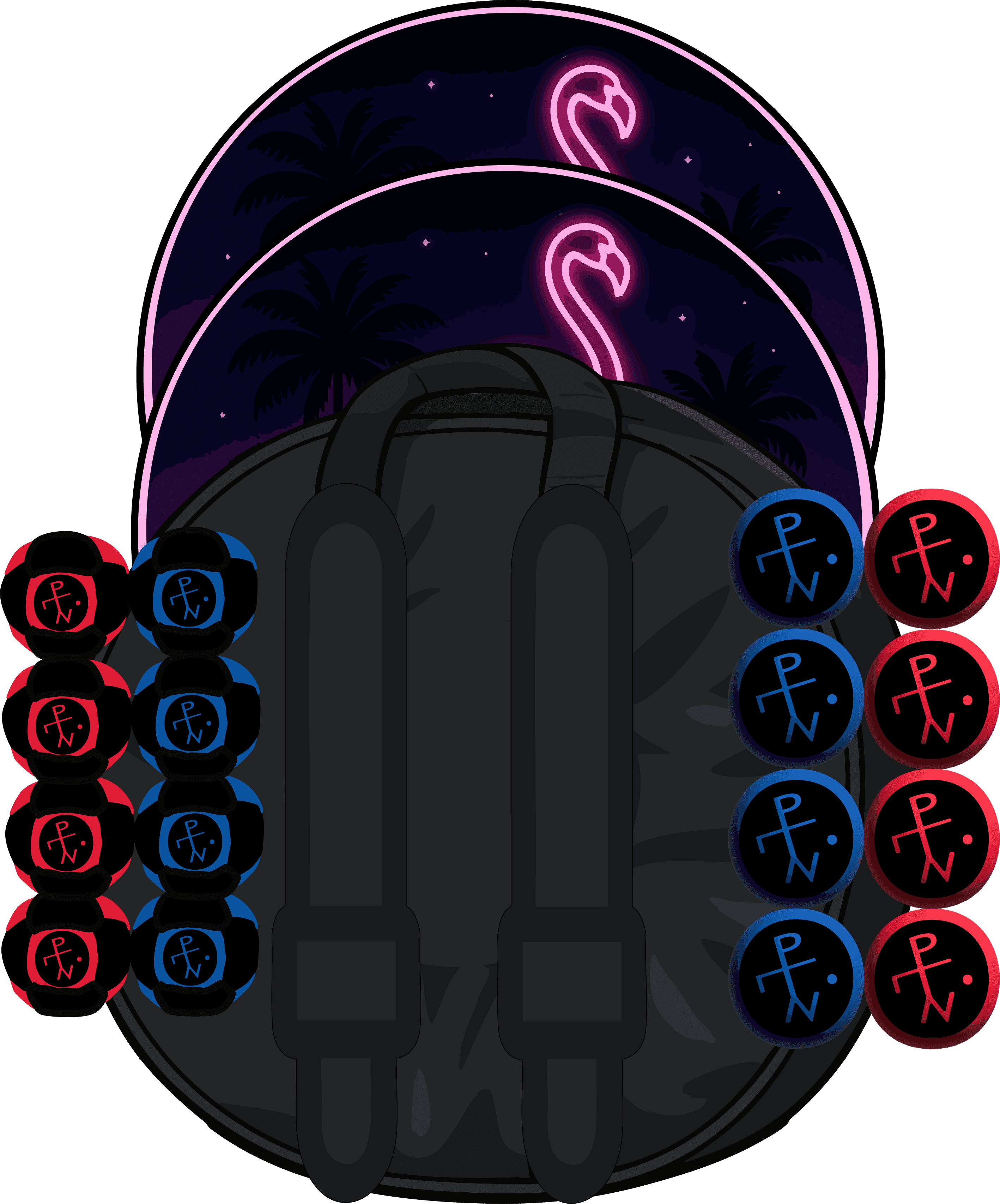 🦩 Midnight Flamingo Edition - Midnight Flamingo Edition / Both Styles / BackPack
