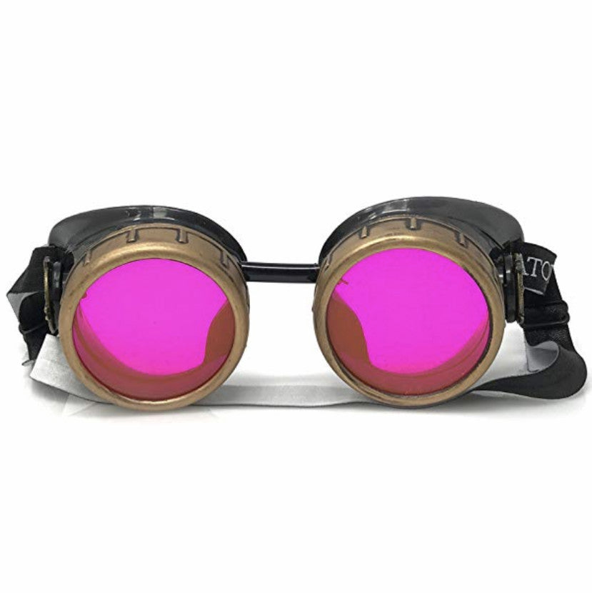 Vintage Aviator Goggles music festival DJ accessory