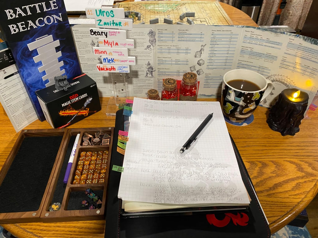The Battle Beacon DND Initiative Tracker - Track up to 12 Fighters