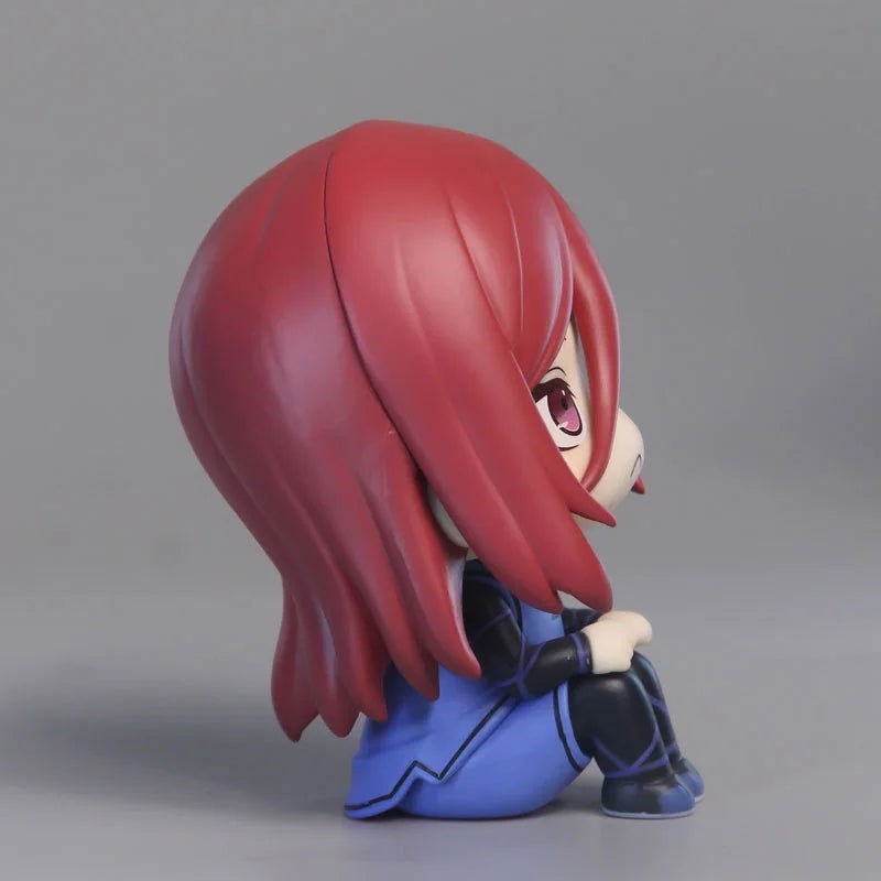 BLUE LOCK Cute Mini Figurines, Isagi Yoichi Chigiri Hyoma Nagi Seishiro Action Figures, Kawaii PVC Toys for Collector 10cm