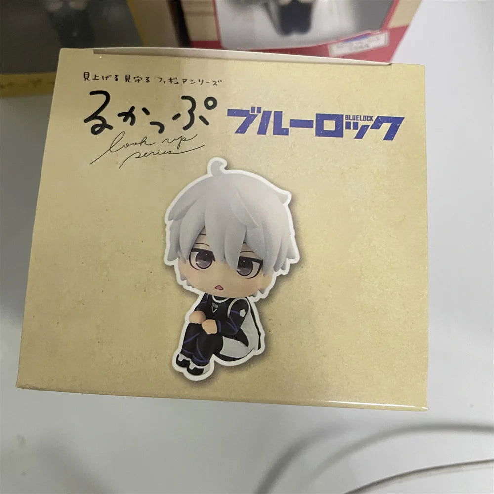 BLUE LOCK Cute Mini Figurines, Isagi Yoichi Chigiri Hyoma Nagi Seishiro Action Figures, Kawaii PVC Toys for Collector 10cm
