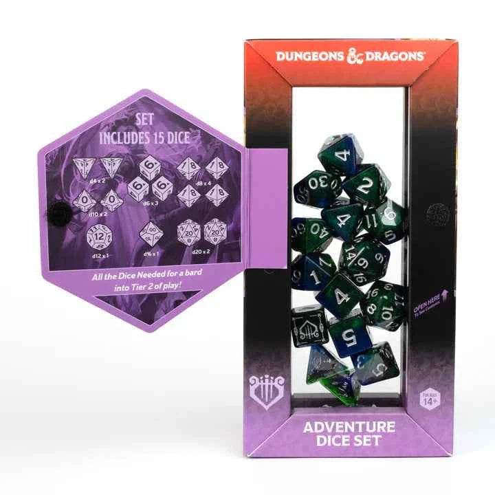 D&D Adventure Dice: Bard (Blue) - 