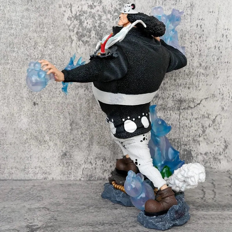 Bartholemew Kuma LED Anime Figure, One Piece Ursus Shock Action Figurines Statue Collection 32cm