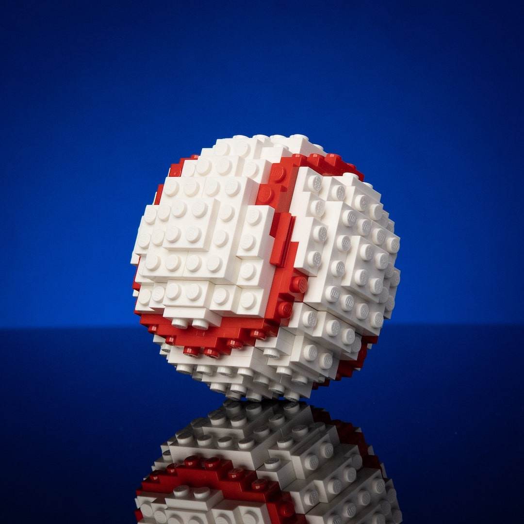 Life-Sized Baseball - Bricks & Instructions