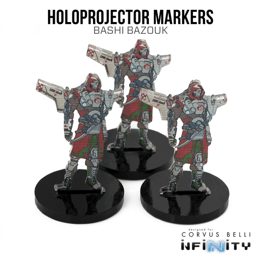 Bashi Bozouks 3D Holoprojector Markers - 