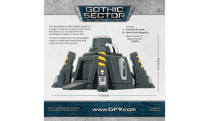 Battlefield in a Box: Gothic Sector - Legion Arsenal - 