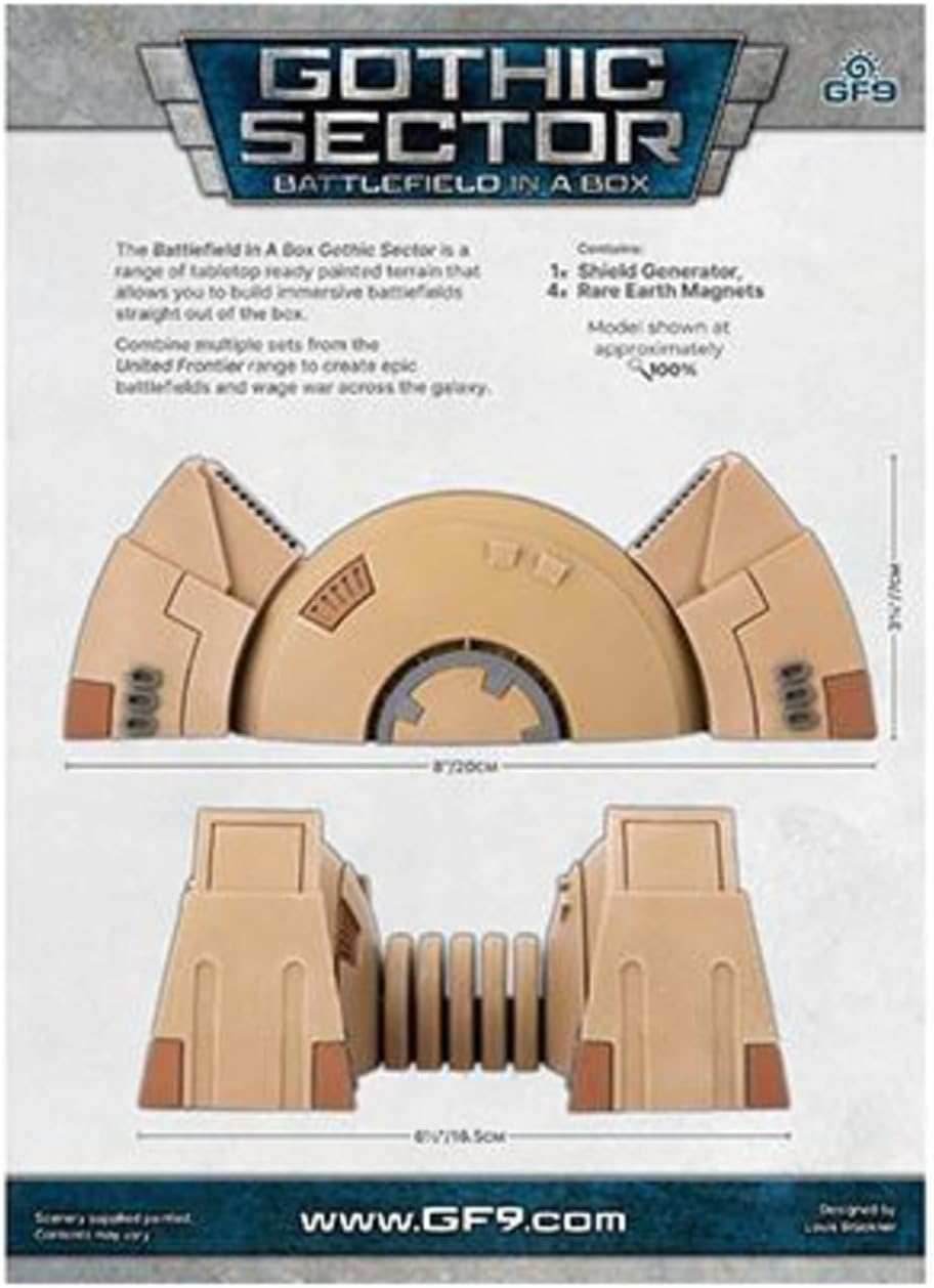 Battlefield in a Box: Gothic Sector - United Frontier Shield Generator - 