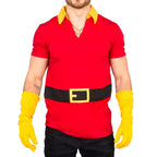 Beast Hunter Adult Unisex Halloween Cosplay Costume Shirt-Gloves-Wig Set