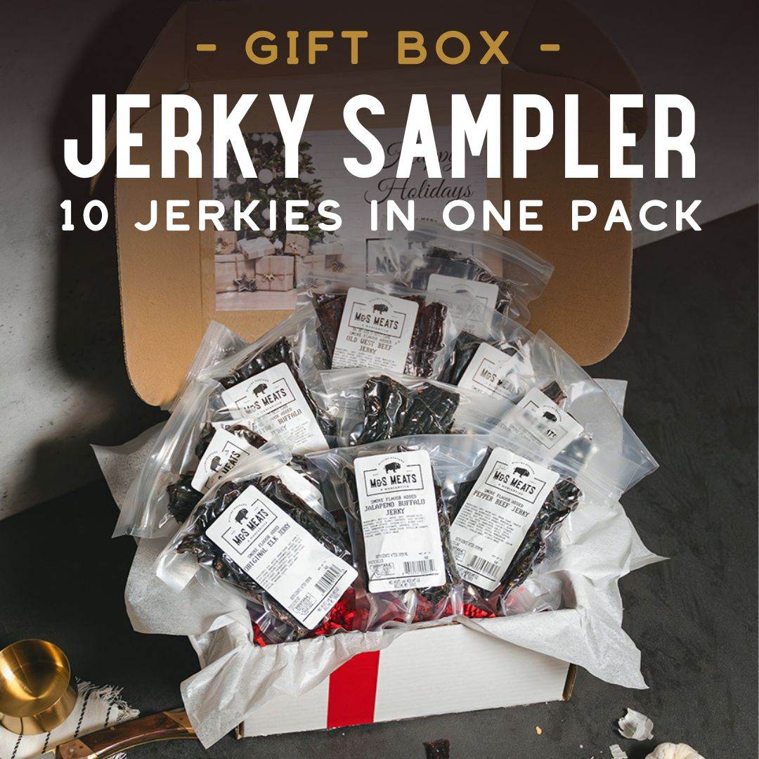 Gift Box:The Jerky Sampler - You Deserve It All! - 