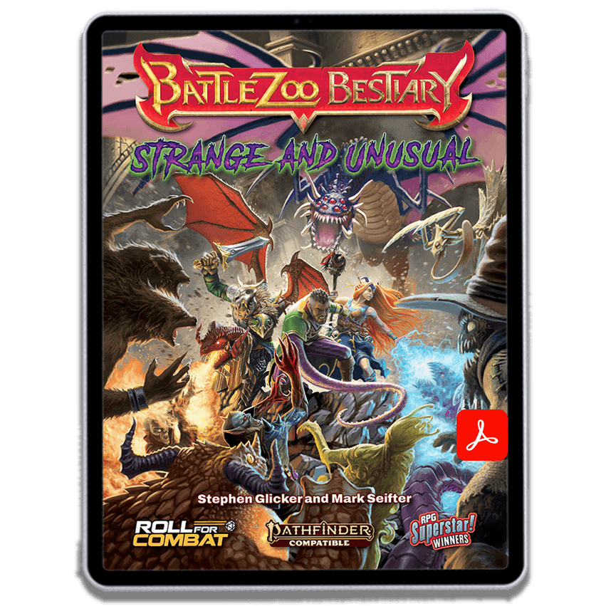 Battlezoo Bestiary: Strange & Unusual PDF - Pathfinder 2nd Edition