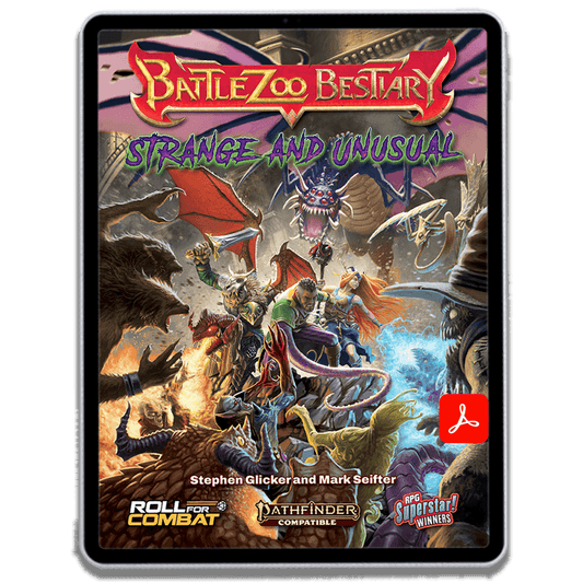 Battlezoo Bestiary: Strange & Unusual PDF - Pathfinder 2nd Edition