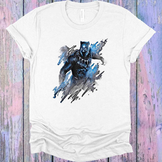 Black Panther Watercolor Graphic Tee - S