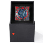 Cool Table Game Dice Spinner: 7-in-1 Metal Solid Cube Six-Sided Circular Spinning Roulette Dice