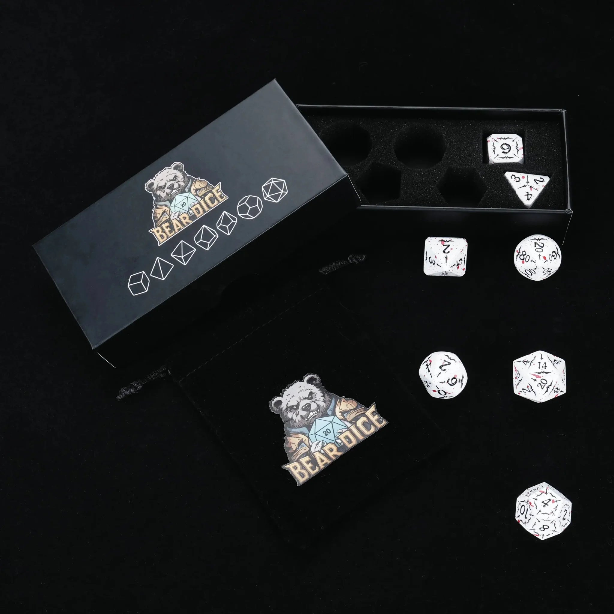 DND Dice - Eagle Series Metal Dice Set