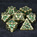 DND Dice - Skull Series Metal Dice Set