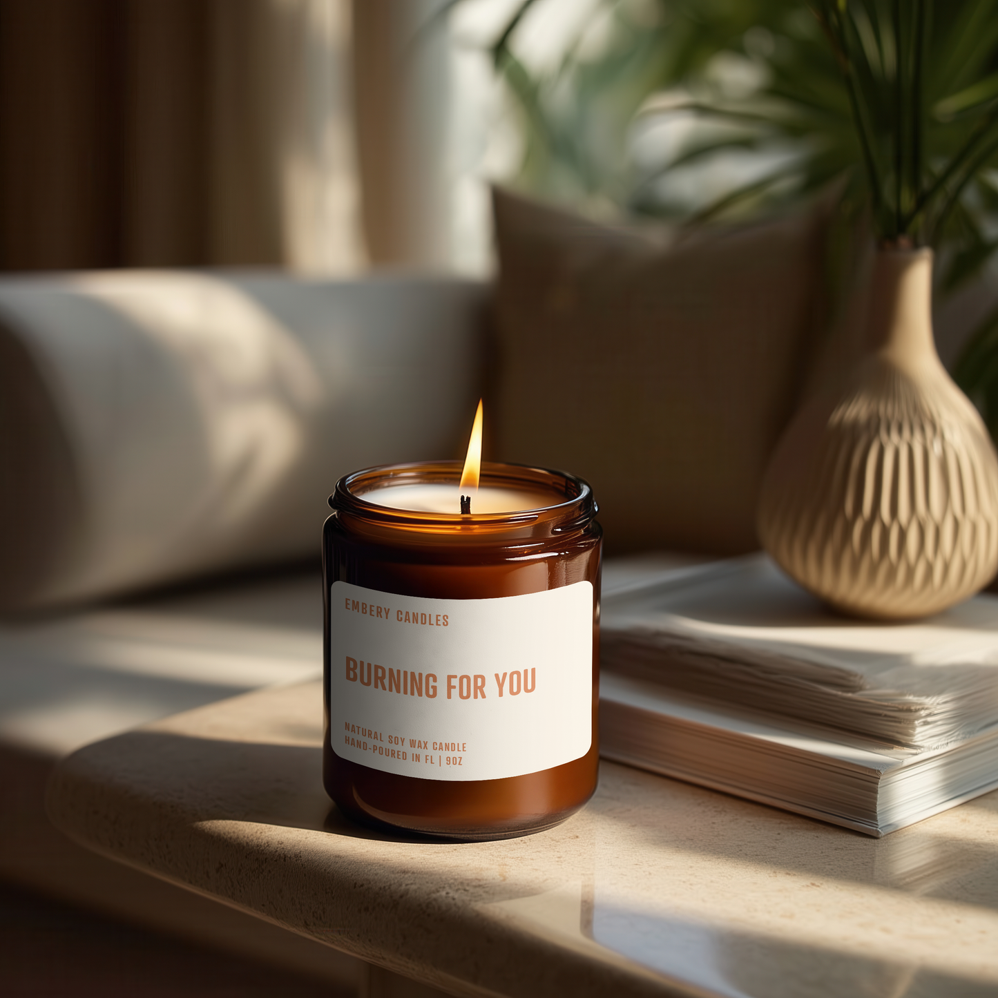 Burning For You | Soy Wax Scented Candle