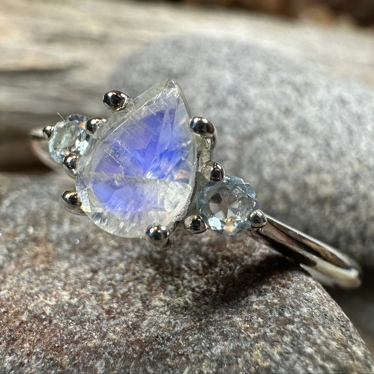 Rylena Moonstone Ring
