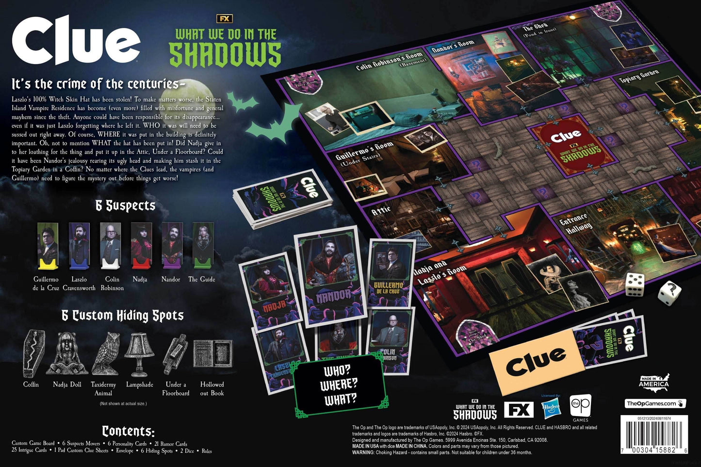 CLUE®: What We Do In The Shadows - 