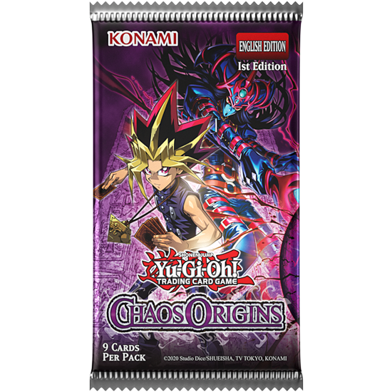 Yu-Gi-Oh! TCG Chaos Origins Booster Pack (1st Edition)