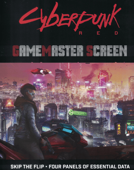 Cyberpunk Red Data Screen - 